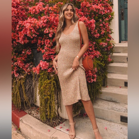 Vici Dresses & Skirts - NEW Vici Technicolor Knit Midi Dress